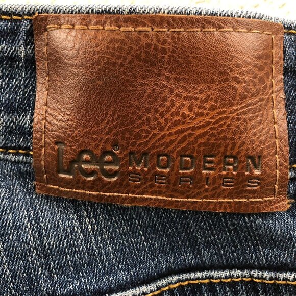 Lee Men's Jeans Size 30 Measured Modern Series L342 Straight Leg Blue Denim - Picture 14 of 16